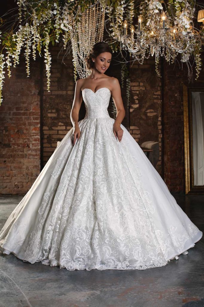 Sweetheart Lace Wedding Dresses A-line Bridal Ball Gowns 6 8 10 12 14 16 18 20+ 