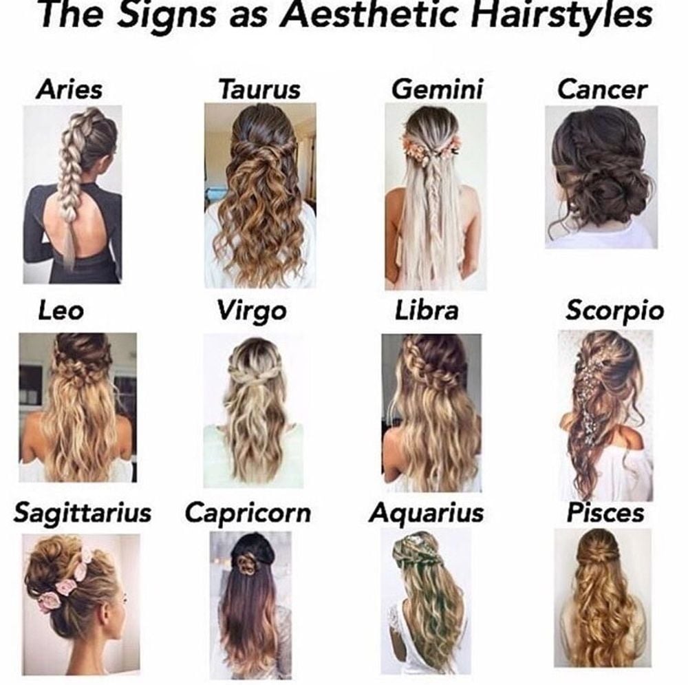 Zodiac Hairstyles