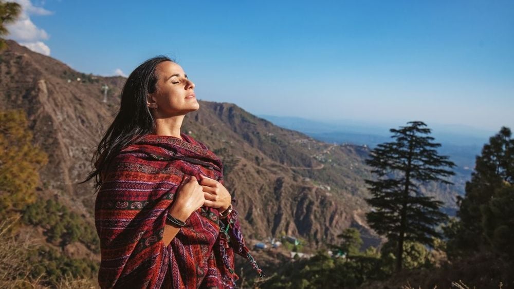 Pashmina shawl self reflection