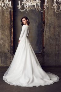organza wedding dress fabric
