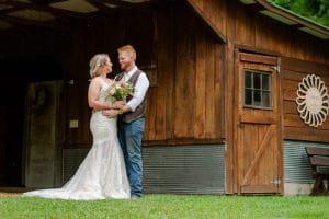 rustic bed and breakfast wedding