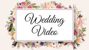 wedding video invite