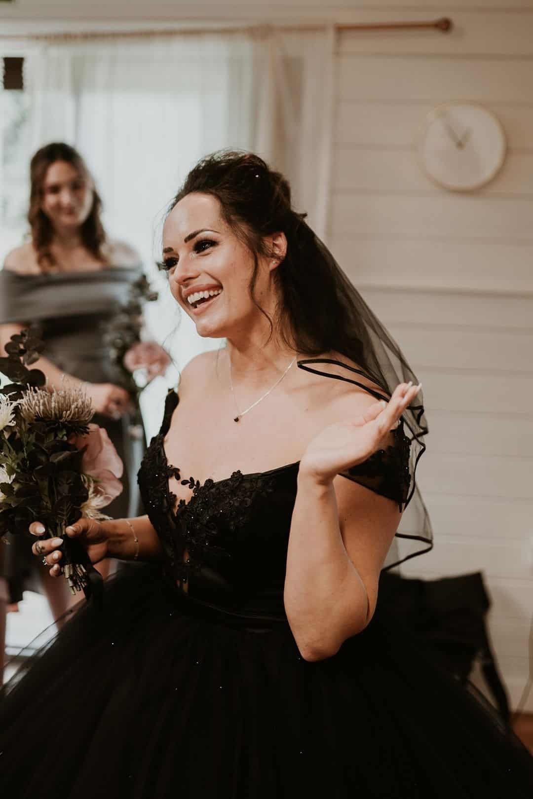 Breaking the Norm: Why a Black Wedding Dress is the Perfect Choice in ...