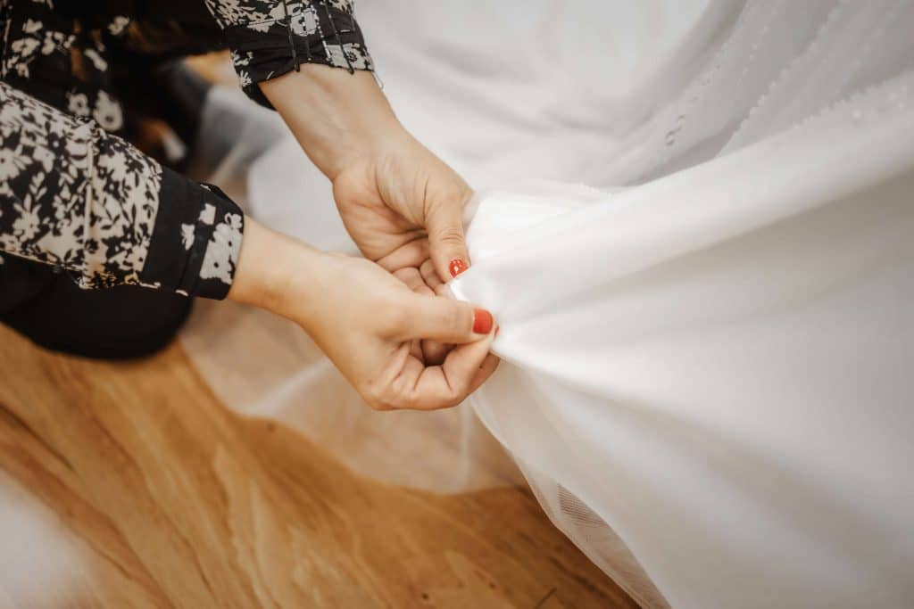 eco-friendly wedding dress fabric