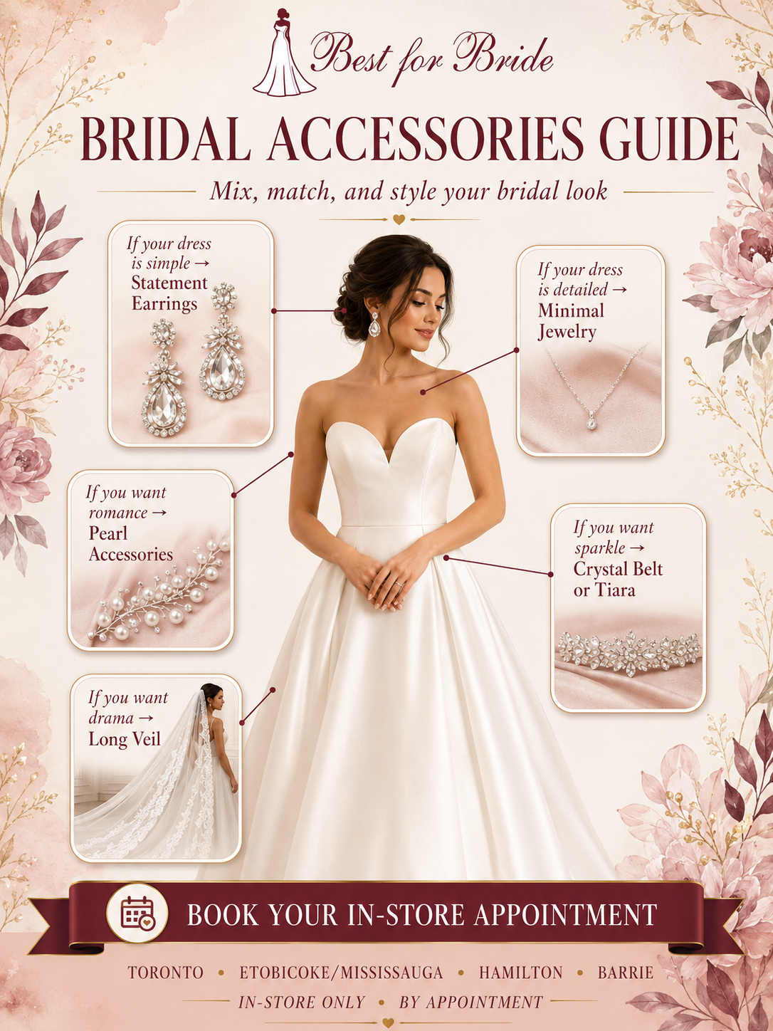 Bridal accessories guide by Best for Bride