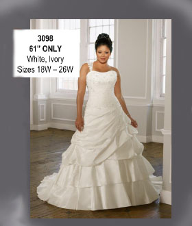 plus size wedding dress
