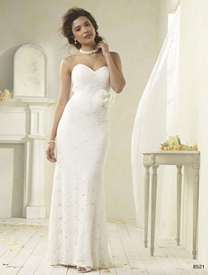 Wedding Dress - Modern Vintage by Alfred Angelo 2014 Collection - 8521 - Modern Fit | AlfredAngelo Bridal Gown