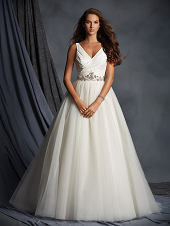 Wedding Dress - ALFRED ANGELO BRIDAL 2015 Collection - 2495 - Modern ...