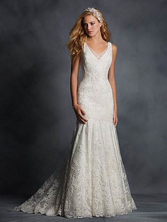 Wedding Dress - ALFRED ANGELO BRIDAL 2015 Collection - 2501 - Modern ...