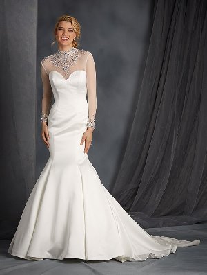 Wedding Dress - ALFRED ANGELO BRIDAL 2016 Collection - 2540 - Satin ...