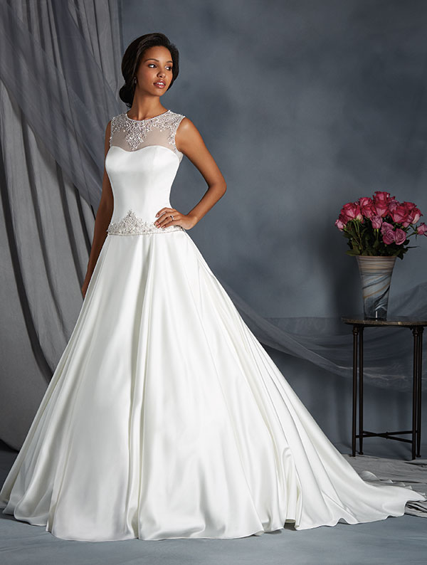 Wedding Dress - ALFRED ANGELO BRIDAL 2016 Collection - 2543 - Satin ...