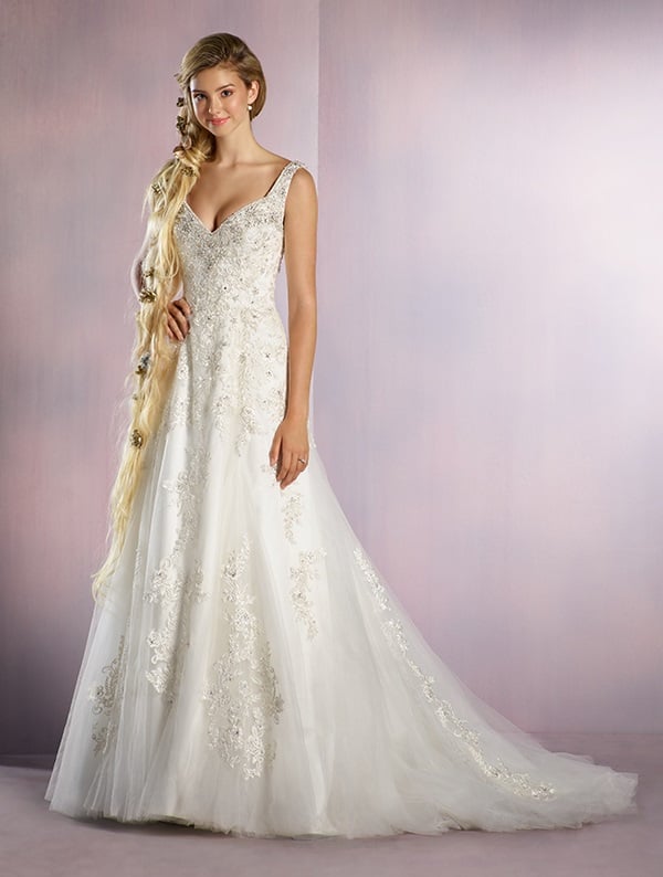 Wedding Dress DISNEY ALFRED ANGELO COLLECTION 255