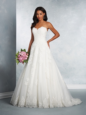 Wedding Dress - ALFRED ANGELO SIGNATURE BRIDAL 2017 Collection - 2614 | AlfredAngelo Bridal Gown