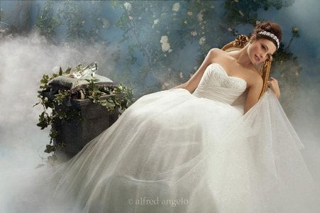 Wedding Dress - Disney Alfred Angelo Collection - 205 Cinderella 2011 | AlfredAngeloDisney Bridal Gown
