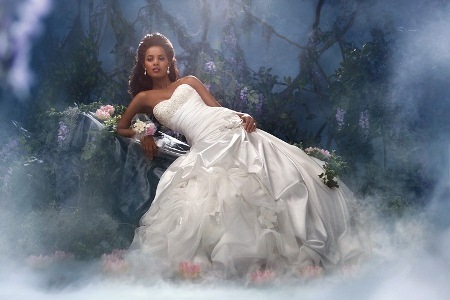 Wedding Dress - Disney Alfred Angelo Collection - 212 Tiana 2012 | AlfredAngeloDisney Bridal Gown