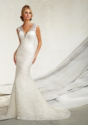 Wedding Dress - Angelina Faccenda SPRING 2013 Collection: 1253 - Venice Lace | AngelinaFaccenda Bridal Gown
