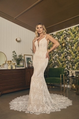 Bridal Dress: Beloved by Casablanca Bridal Collection: BL399 - HENNA 