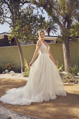 Bridal Dress: Beloved by Casablanca Bridal Collection: BL404 - LILAC 