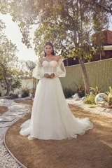 Bridal Dress: Beloved by Casablanca Bridal Collection: BL410 - WRENLEY 