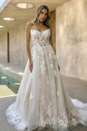 Wedding Dress - Beloved by Casablanca Bridal Collection: BL492 - Garnet | Beloved Bridal Gown