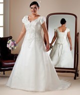 Bridal Dress: Beautiful Brides Plus - Cress 