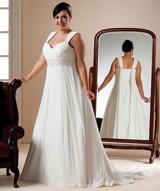 Bridal Dress: Beautiful Brides Plus - Seashell 
