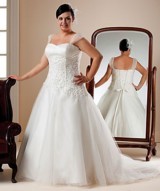 Bridal Dress: Beautiful Brides Plus - Snowflake 