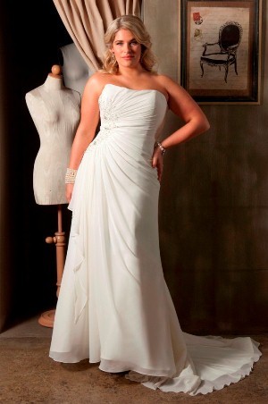 Wedding Dress - CALLISTA Collection: 4160 - For Brides With Curves | PlusSize Bridal Gown