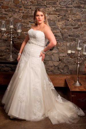 Wedding Dress - CALLISTA FALL 2013 BRIDAL Collection: 4205 - For Brides With Curves | PlusSize Bridal Gown