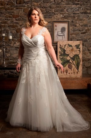 Wedding Dress - CALLISTA FALL 2013 BRIDAL Collection: 4213 - For Brides With Curves | PlusSize Bridal Gown