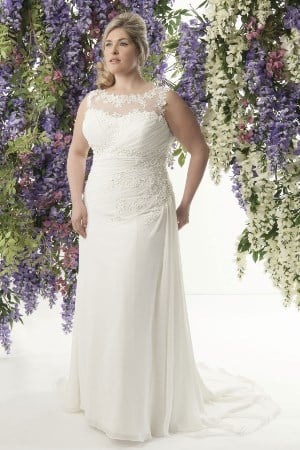 Wedding Dress - CALLISTA FALL 2014 BRIDAL Collection: 4231 - Bruges - For Brides With Curves | PlusSize Bridal Gown
