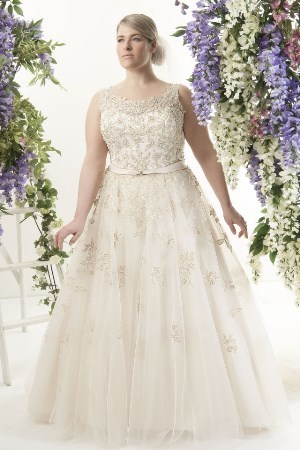 Wedding Dress - CALLISTA FALL 2014 BRIDAL Collection: 4239 - Milan - For Brides With Curves | PlusSize Bridal Gown