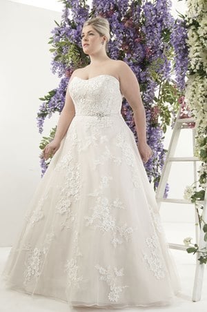 Wedding Dress - CALLISTA FALL 2014 BRIDAL Collection: 4251 - London - For Brides With Curves | PlusSize Bridal Gown