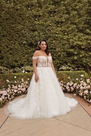 Wedding Dress - Casablanca Bridal Collection: 2468 - ELIANA | CasablancaBridal Bridal Gown