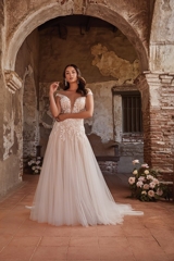 Bridal Dress: Casablanca Bridal Collection: 2469 - LENA 