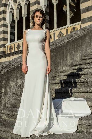 Wedding Dress - Daniela Di Marino 2017 Collection - 4164 - AURELIA+beaded elements | DanielaDiMarino Bridal Gown