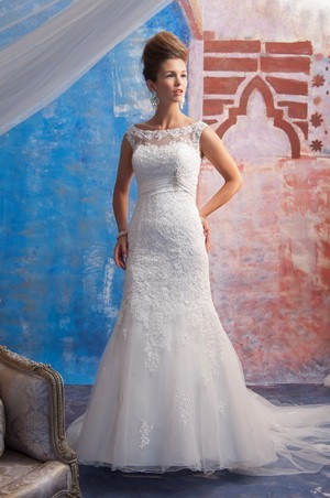 Wedding Dress - JAI SPRING 2013 BRIDAL 9174 - Lace/Tulle | Jai Bridal Gown
