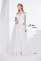 Bridal Dress: Jadore Collection - Layered Fishnet Ball Gown J14023 