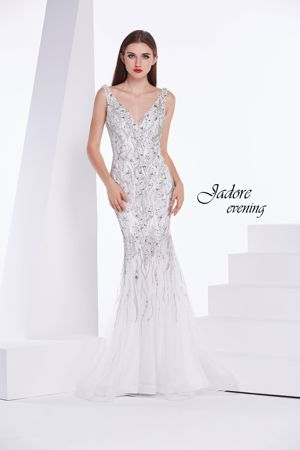 Wedding Dress - Jadore Collection - Off Shouder Beaded Gown J14030 | Jadore Bridal Gown
