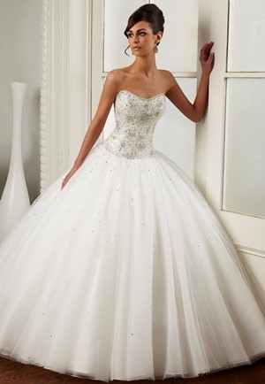 Wedding Dress - Madison COUTURE COLLECTION SPRING 2015 - Style 1440 - BEADED TULLE BALL GOWN | Madison Bridal Gown