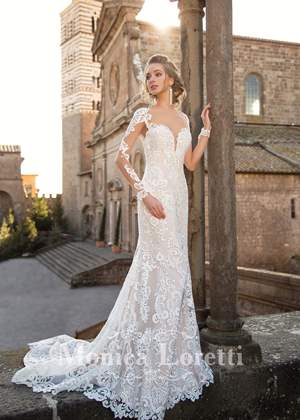 Wedding Dress - Monica Loretti 2017 Collection - 4101 - NAILA | MonicaLoretti Bridal Gown