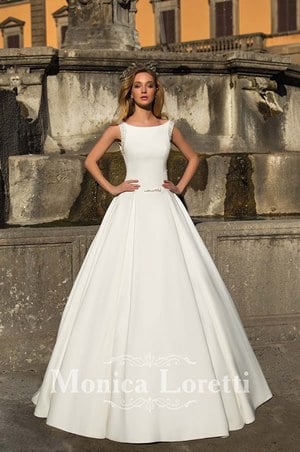 Wedding Dress - Monica Loretti 2017 Collection - 4116 - NEVIN | MonicaLoretti Bridal Gown