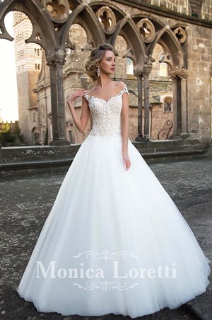 Wedding Dress - Monica Loretti 2017 Collection - 4118 - NUIRA | MonicaLoretti Bridal Gown