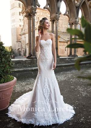 Wedding Dress - Monica Loretti 2017 Collection - 4127 - NARELA | MonicaLoretti Bridal Gown