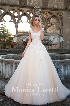 Wedding Dress - Monica Loretti 2017 Collection - 4160 - NILKA | MonicaLoretti Bridal Gown