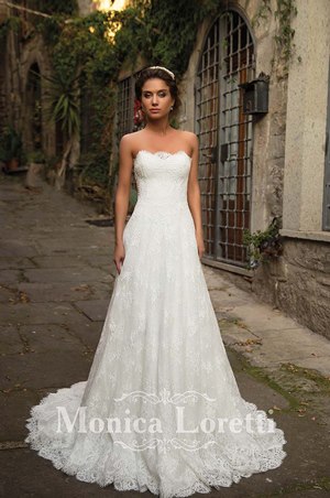 Wedding Dress - Monica Loretti 2017 Collection - 4162 - NELLY | MonicaLoretti Bridal Gown