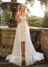 Bridal Dress: Monica Loretti 2017 Collection - 4171.2 - ORIANA + SKIRT 