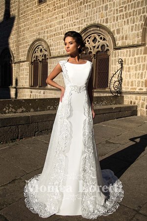 Wedding Dress - Monica Loretti 2017 Collection - 4177 - NERI | MonicaLoretti Bridal Gown