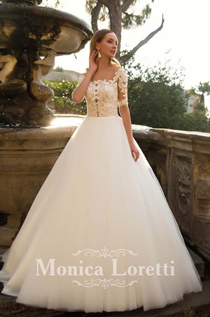 Wedding Dress - Monica Loretti 2017 Collection - 4181 - OLBIA | MonicaLoretti Bridal Gown