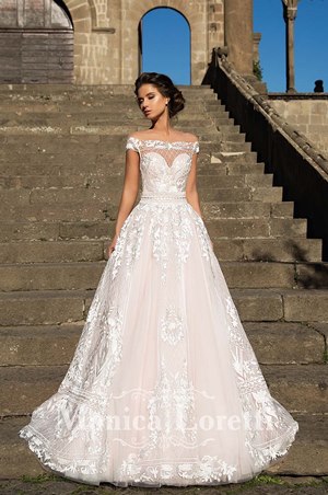 Wedding Dress - Monica Loretti 2017 Collection - 4199 - OFRENDA | MonicaLoretti Bridal Gown
